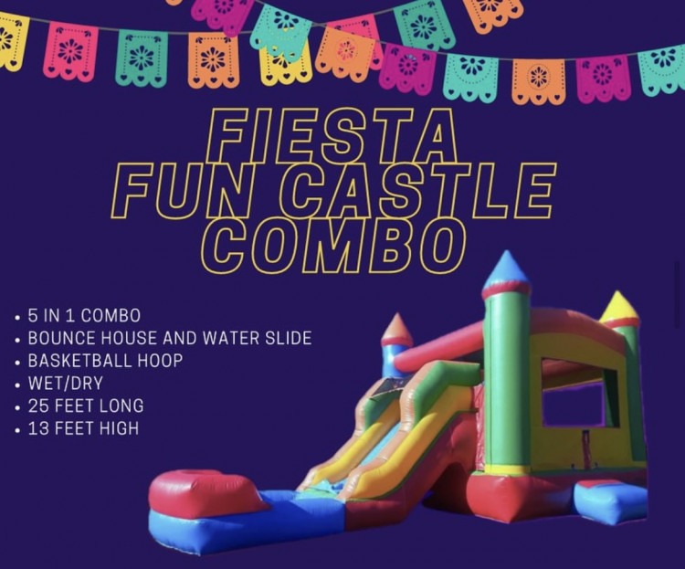 Fiesta Fun Castle Combo Wet/dry