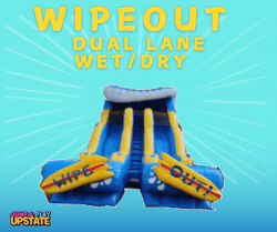 Wipeout 19’ dual Lane Slide Wet/Dry